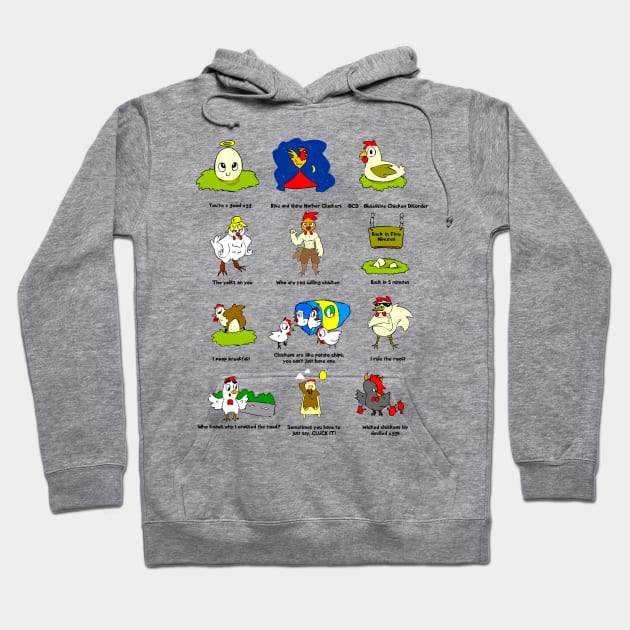 Chicken lovers Hoodie by PamperedPets